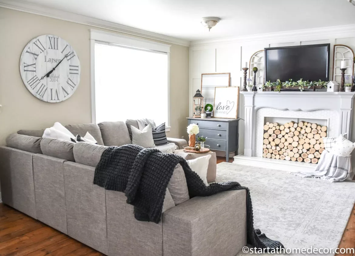 43 Stunning Gray Living Room Ideas That Create the Perfect Serene Haven 15 Farmhouse Gray
