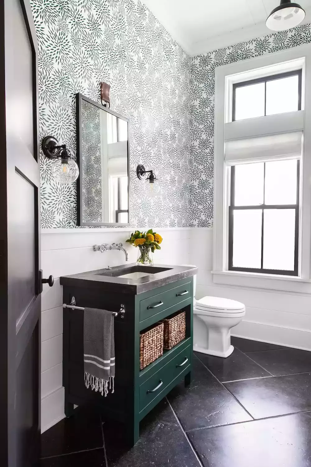 30 Stunning Bathroom Wainscoting Ideas That Transform Any Space 15 Farmhouse Wainscoting