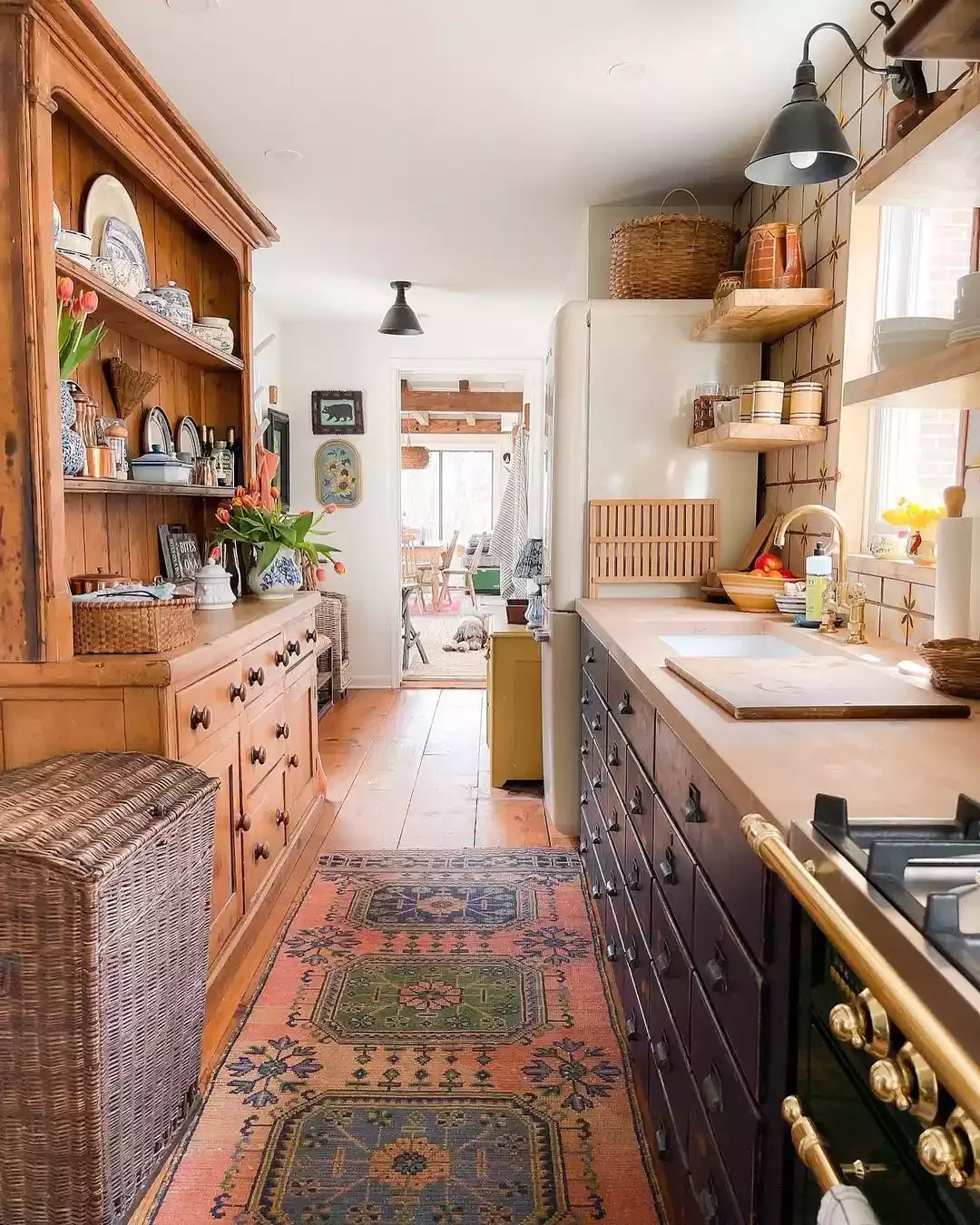 30 Budget-Friendly Small Galley Kitchen Ideas That Actually Work 8 Faux Built-Ins
