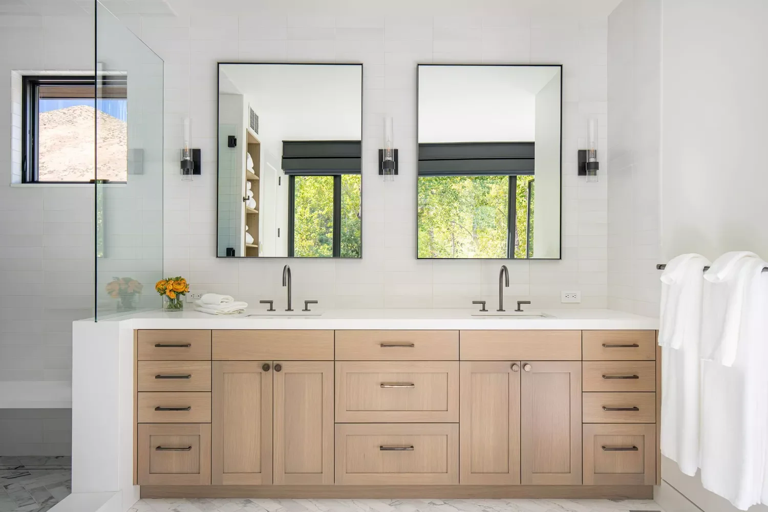 102 Stunning Bathroom Design Ideas That Will Transform Your Space Faux Windows