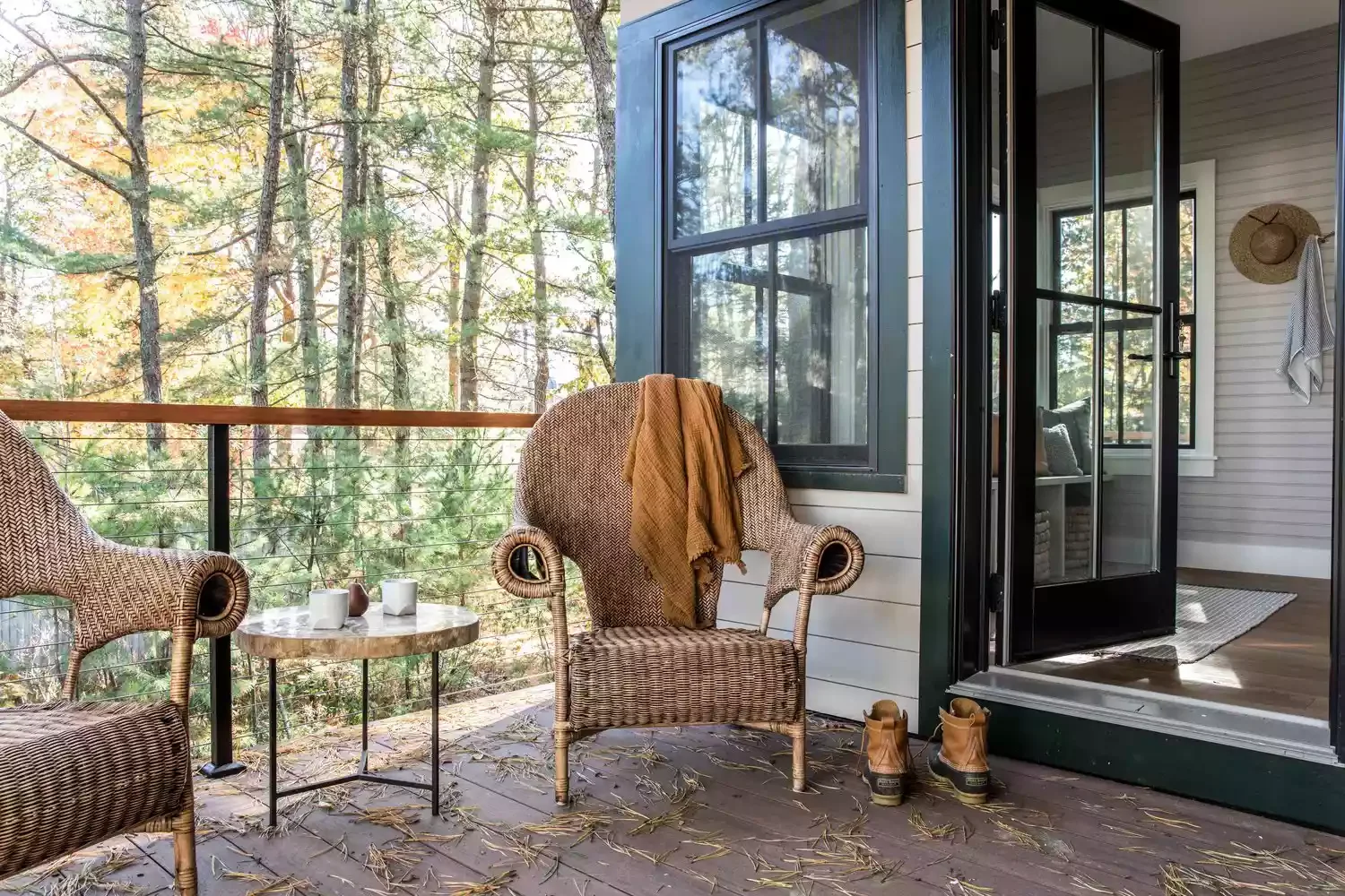 35 Stunning Front Porch Ideas That'll Transform Your Outdoor Welcome Favor Natural Materials