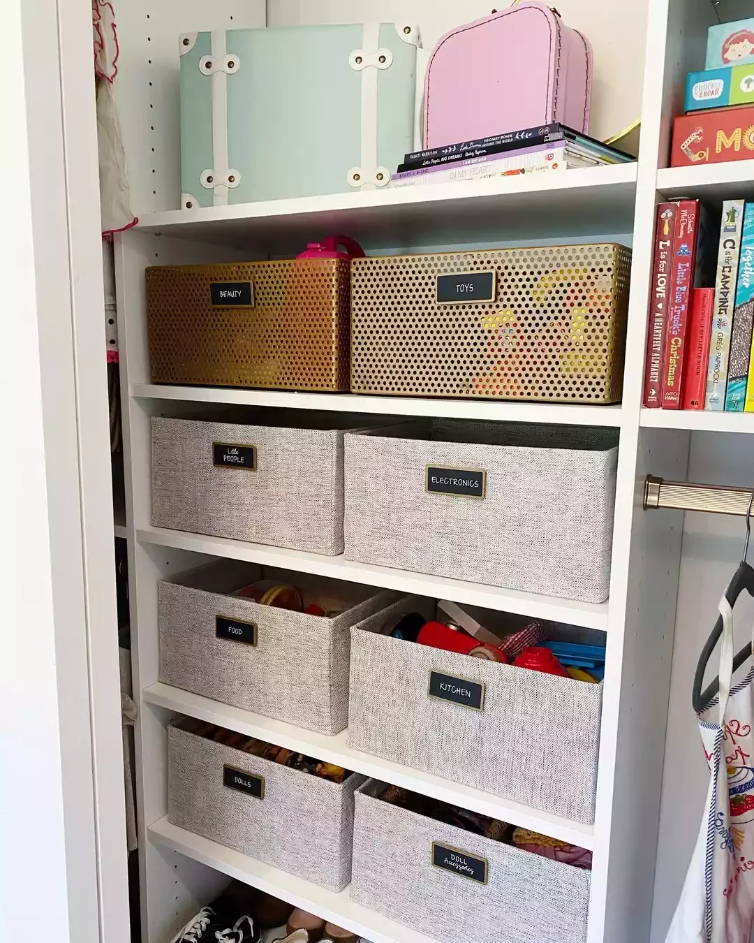 25 Brilliant Ways to Store Your Board Game Collection Stylishly Felt Storage Bins