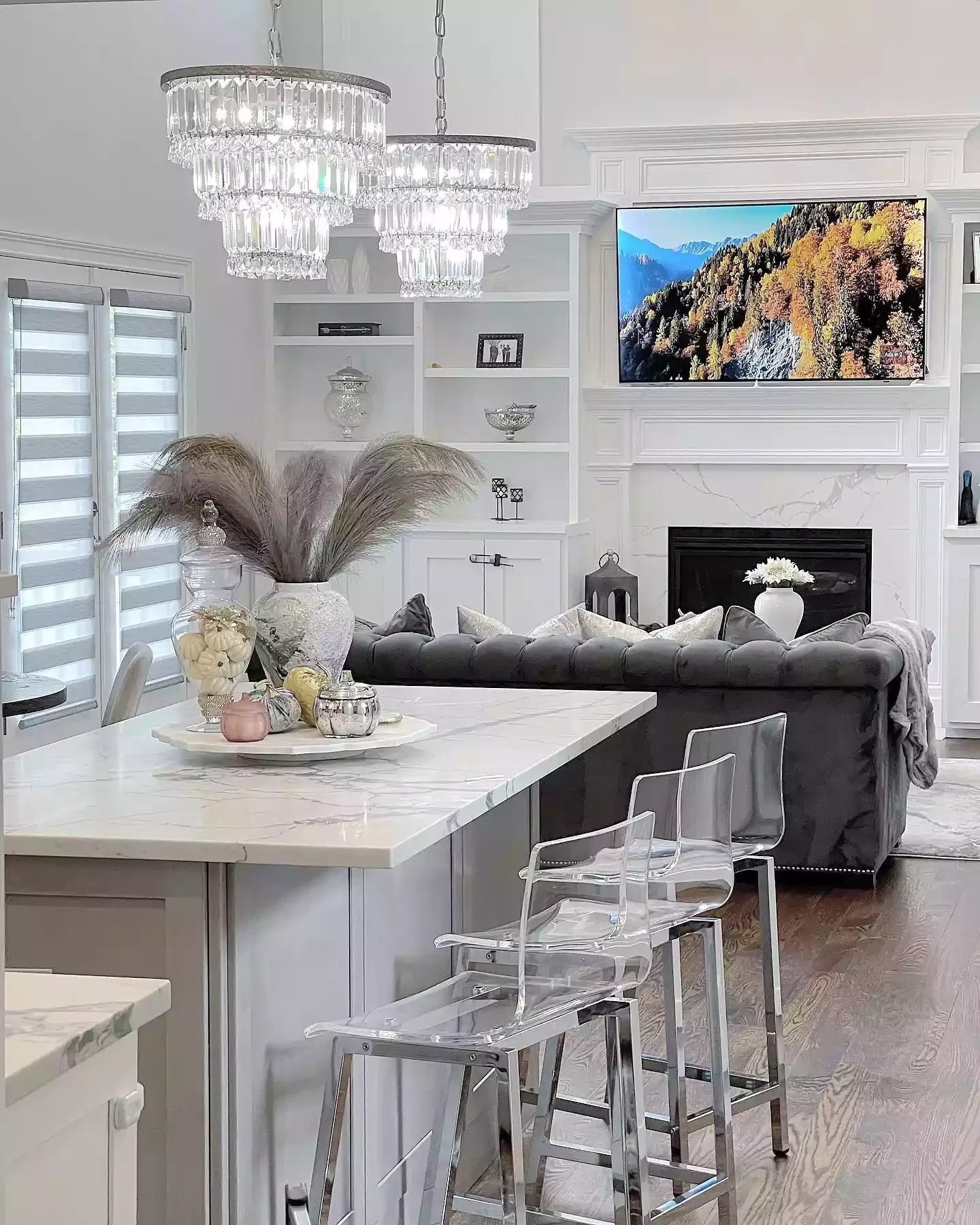 23 Stunning Kitchen Island Styling Ideas That Will Transform Your Space Festive Vignette