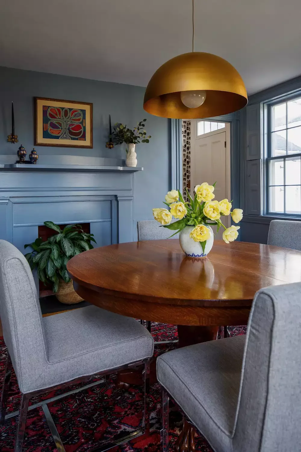 57 Stunning Fireplace Decorating Ideas to Transform Your Living Space 26 Fill It With Greenery