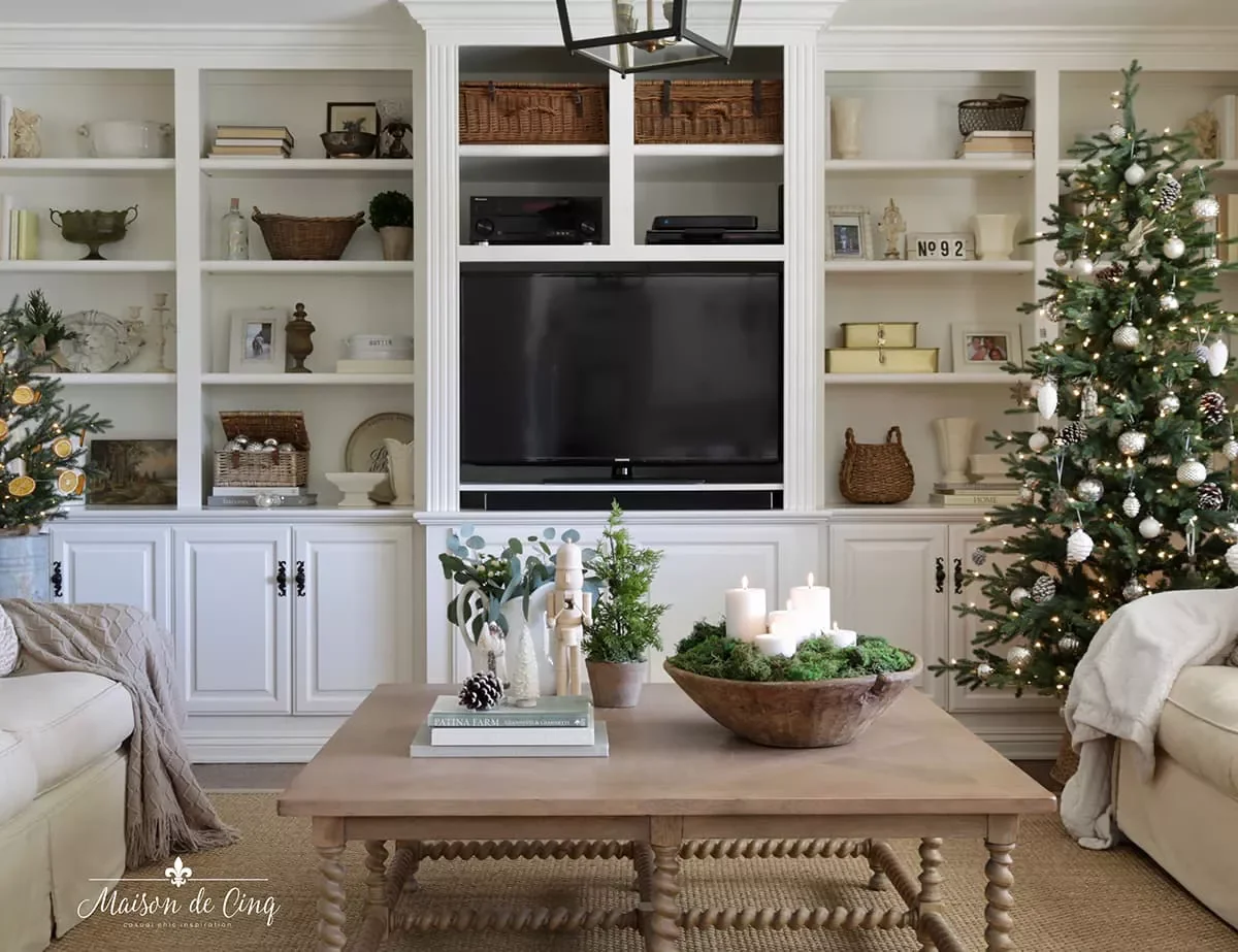 115 Stunning Christmas Decorating Ideas to Transform Your Home This Holiday Season Fill a Bowl With Candles