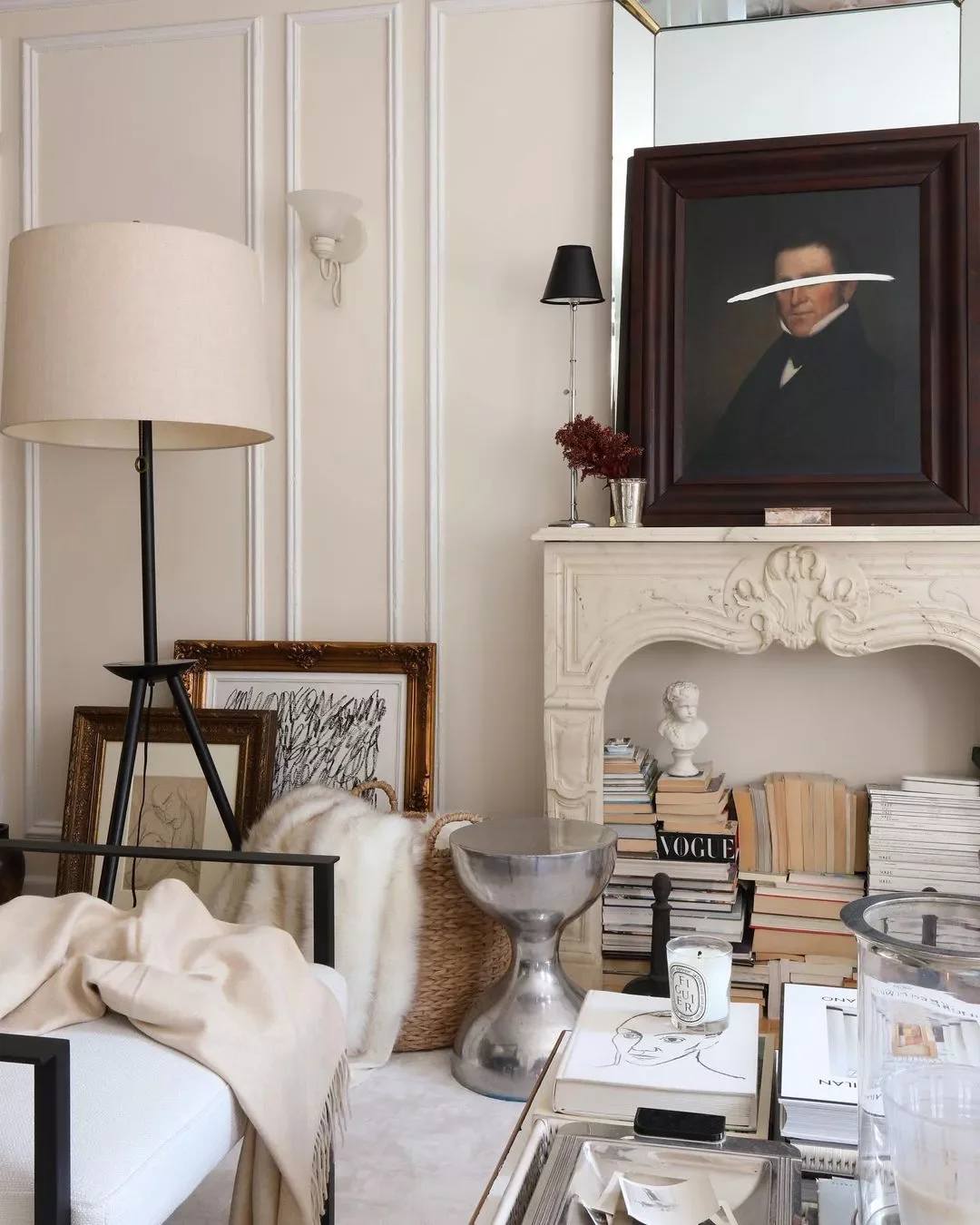 Creative Ways to Display Your Book Collection Throughout Your Home Fill the Fireplace