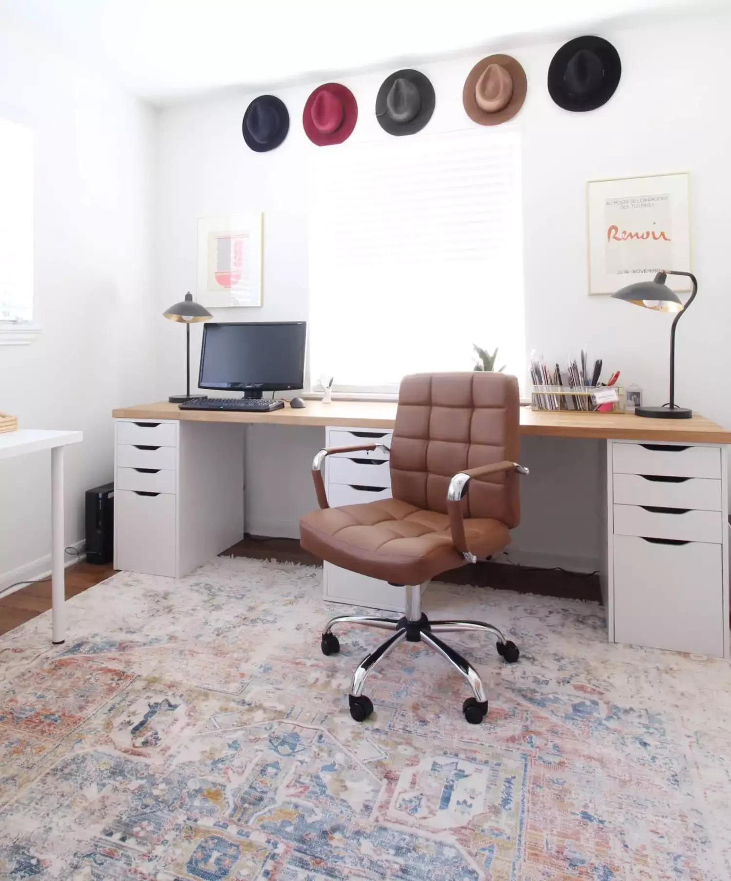 30 Stunning Home Office Rug Ideas to Transform Your Work-From-Home Space Finish the Look