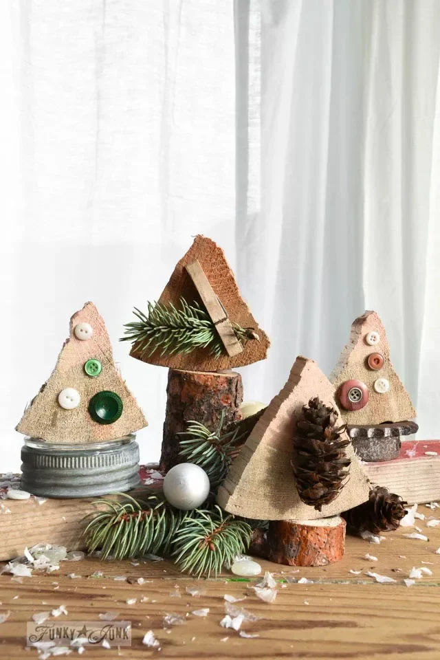 43 DIY Christmas Tree Ideas That Will Wow Your Holiday Guests Firewood Christmas Trees