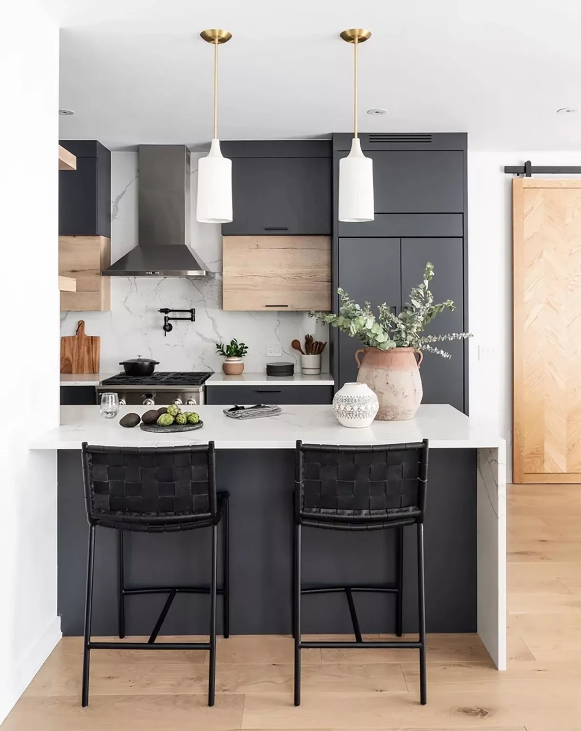 64 Stunning Kitchen Cabinet Ideas to Transform Your Space Flat-Panel Slab Cabinets