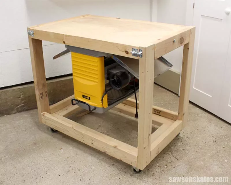 15 Brilliant Garage Workstation Ideas That Transform Your Space Flip Top Workbench Cart