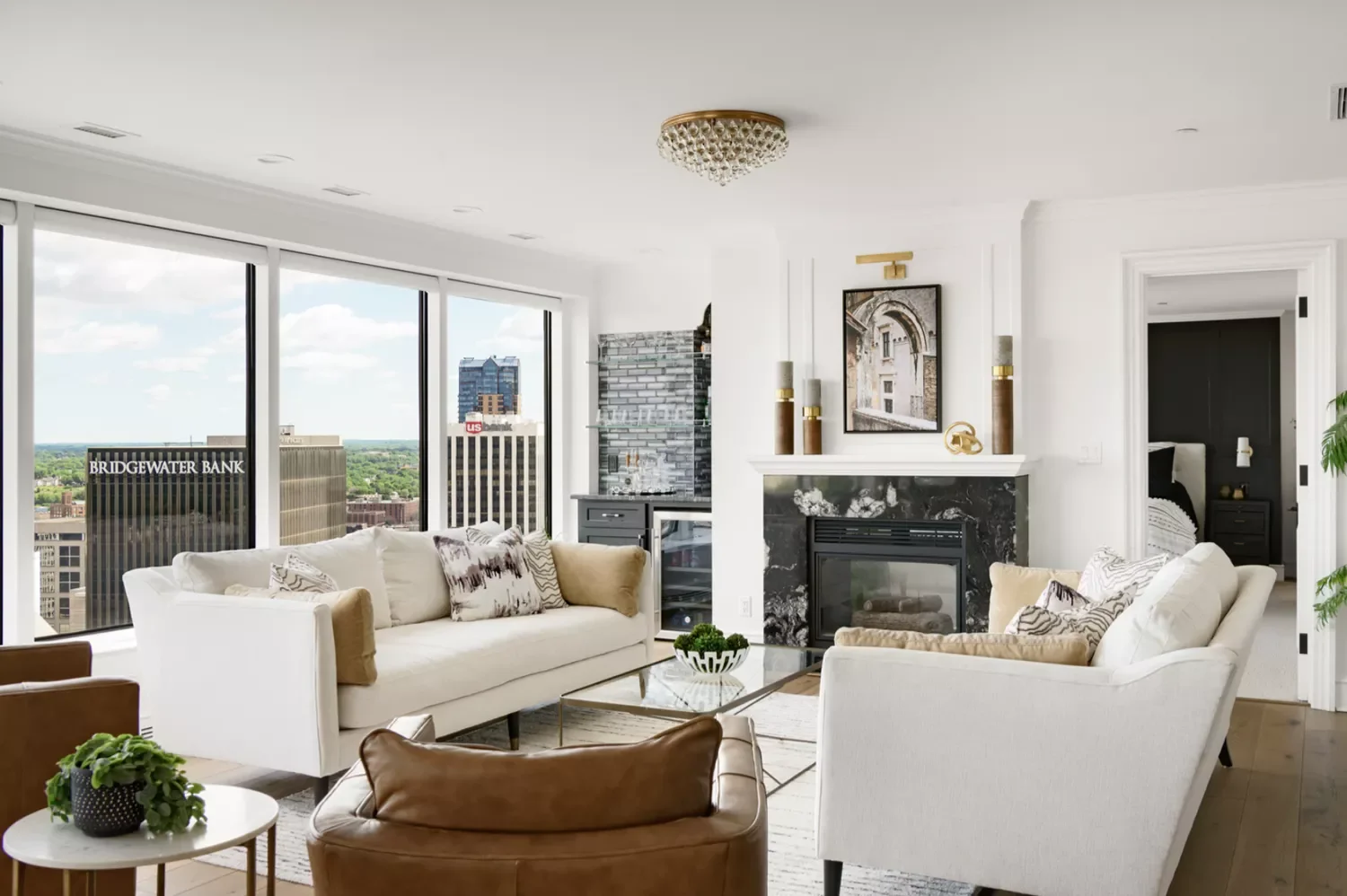 77 Stunning Living Room Design Ideas to Transform Your Space 61 Float a Pair of Sofas