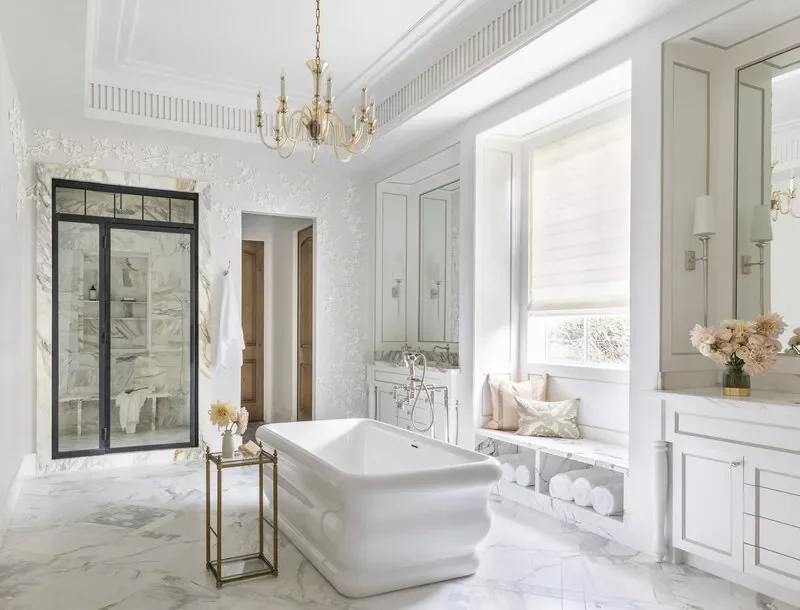 50 Luxurious Bathroom Ideas to Create Your Perfect Self-Care Sanctuary 10 Float the Bathtub