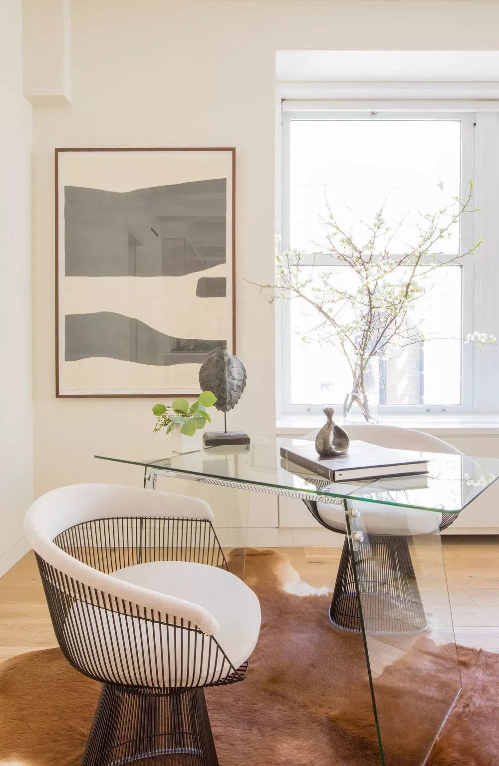 67 Stylish Modern Home Office Ideas That Make Working From Home a Joy Float the Desk