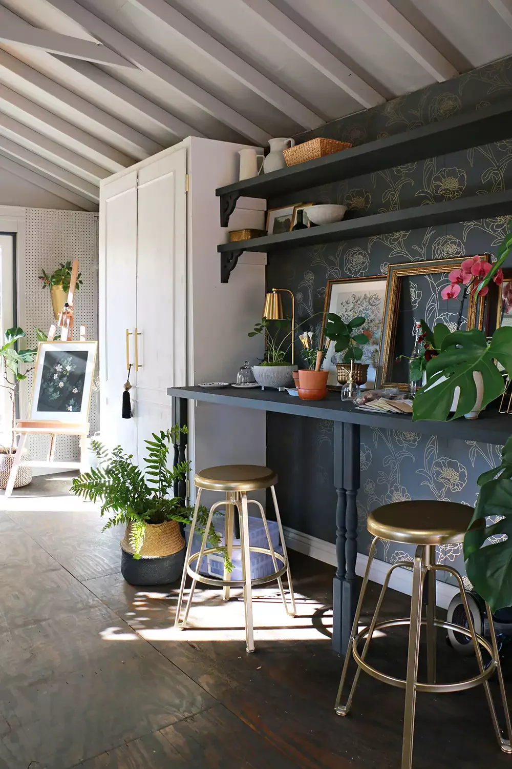 25 Smart Shed Storage Solutions to Transform Your Space Floating Shelves