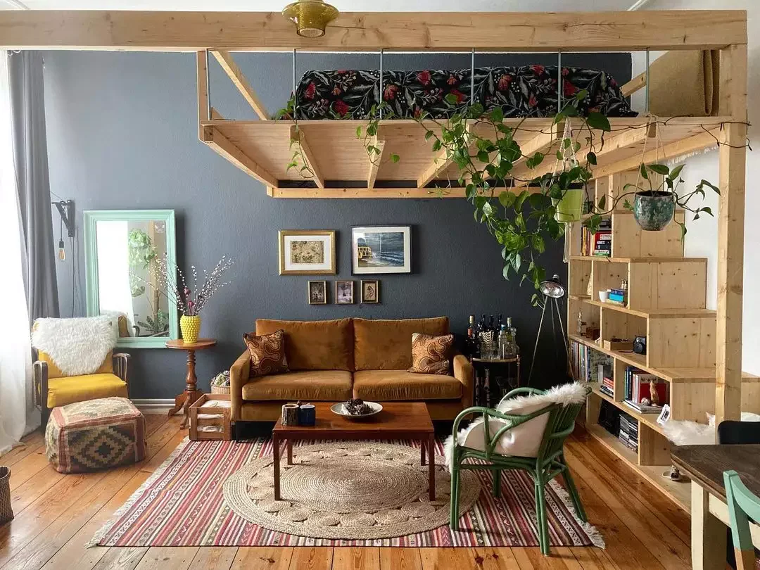 17 Creative DIY Loft Bed Projects to Transform Your Small Space 17 Floating Wooden Loft Bed