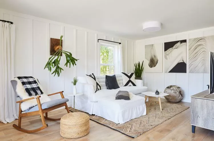 15 Board and Batten Accent Walls That Transform Any Room With Instant Texture 10 Floor-to-Ceiling Vertical Batten Boards