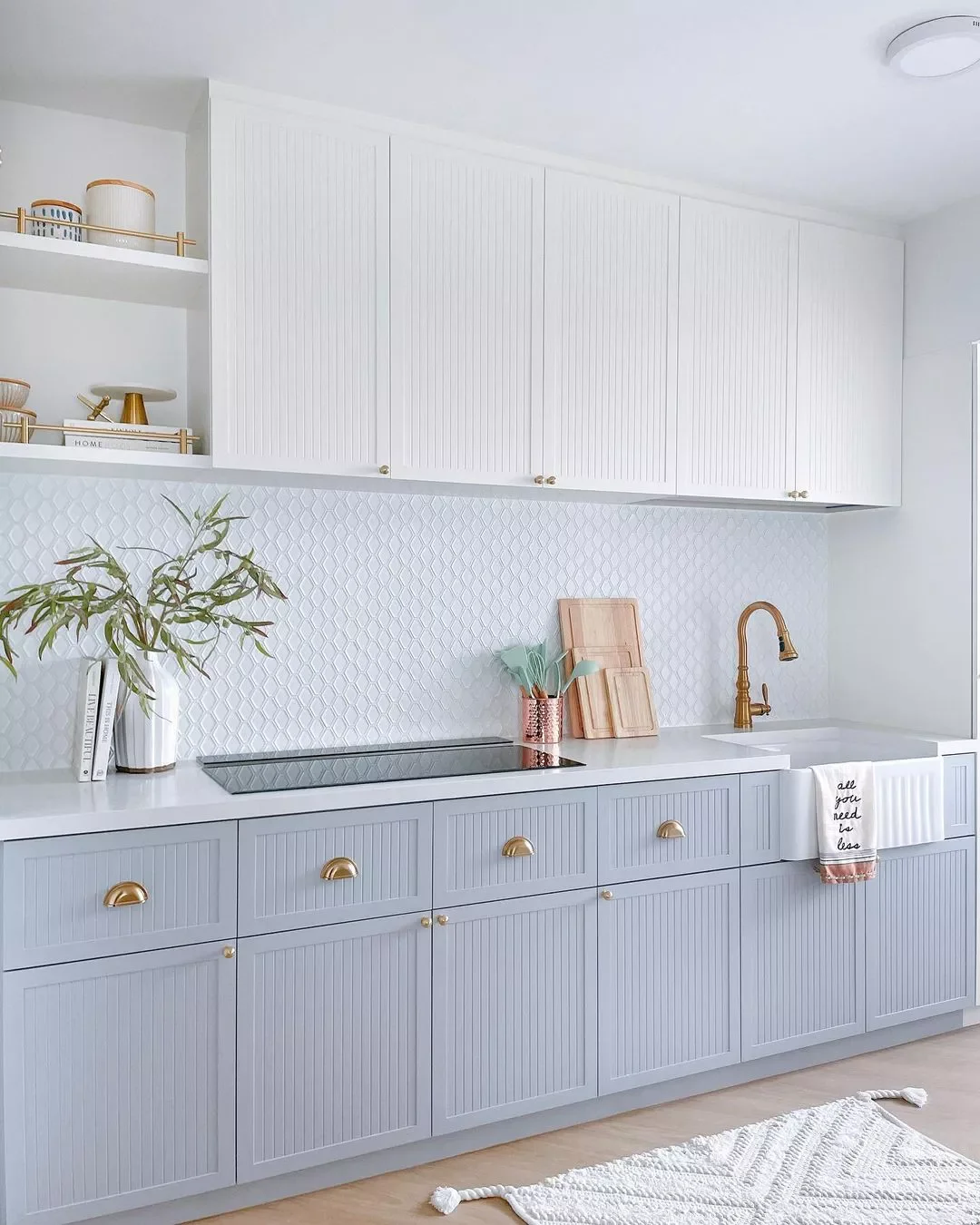 64 Stunning Kitchen Cabinet Ideas to Transform Your Space Fluted Cabinets