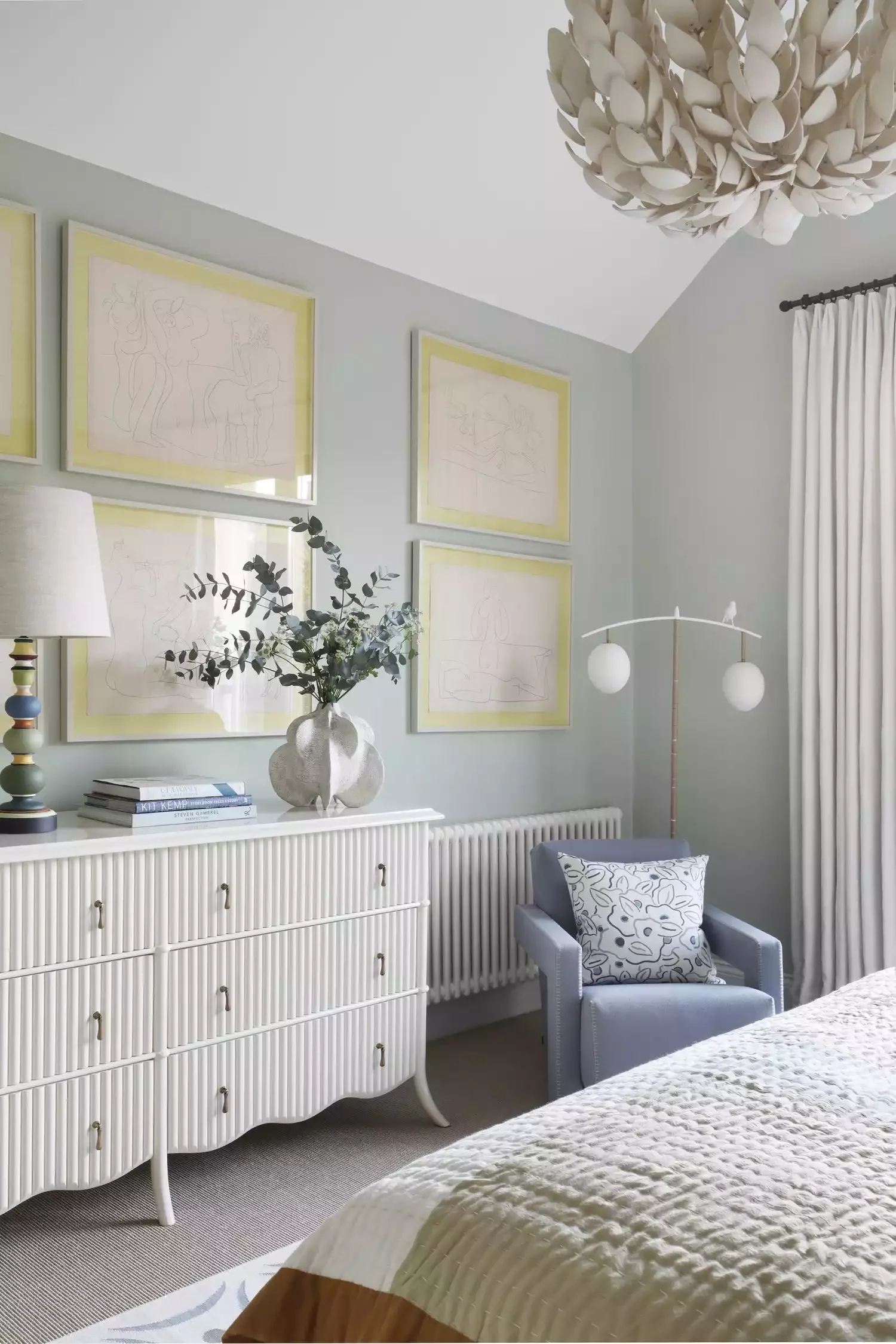36 Stunning Painted Dresser Ideas That'll Transform Your Home's Style Fluted Painted Dresser