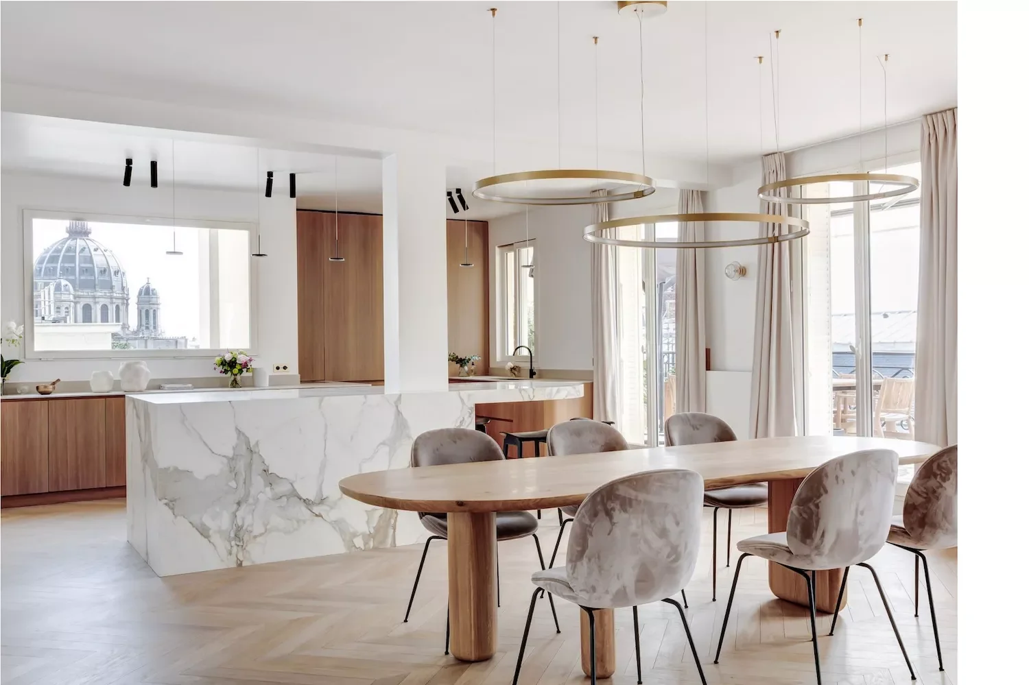 39 Fresh Modern Kitchen Ideas That Will Transform Your Space 19 Focus on Materials