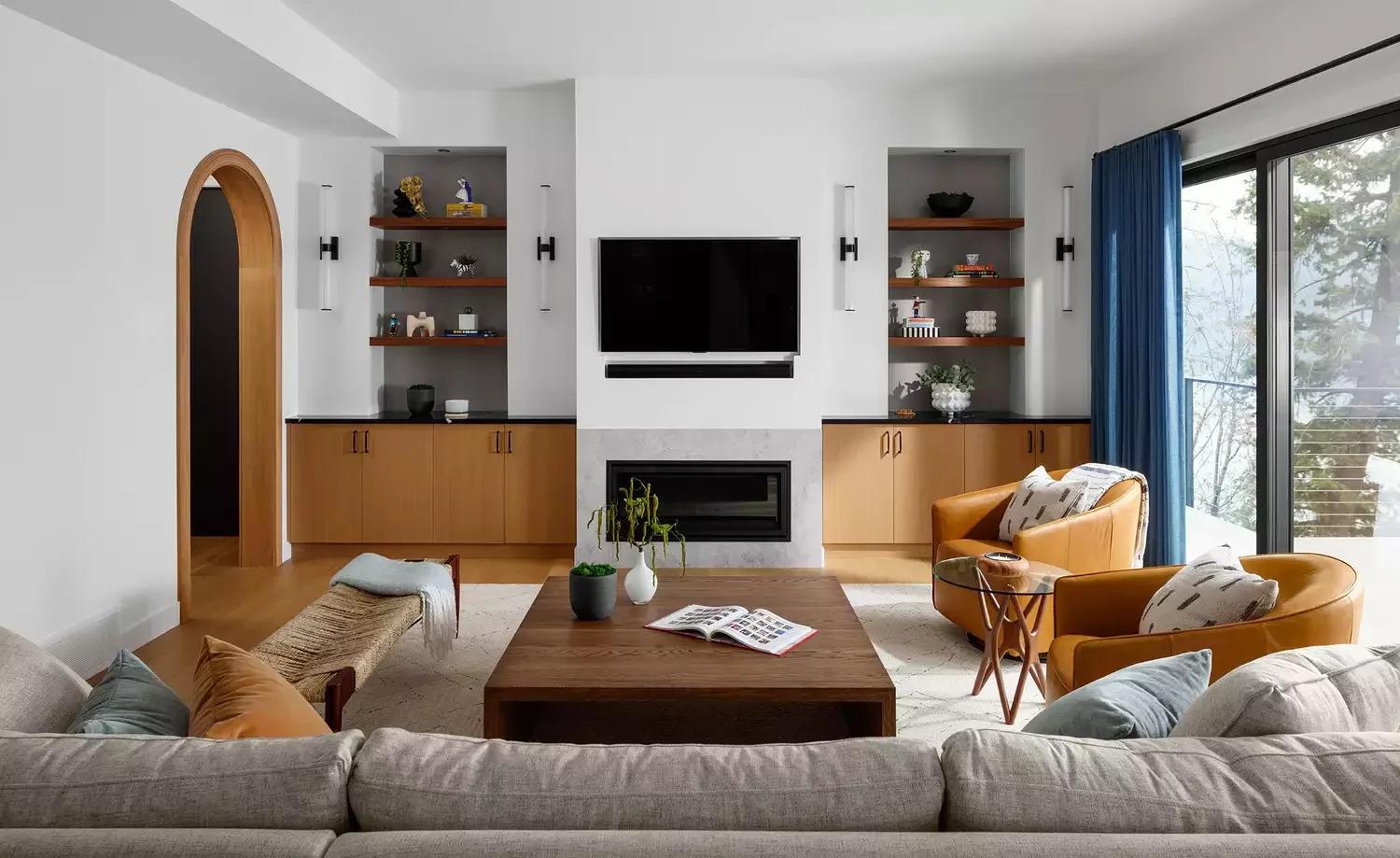 21 Cozy Scandinavian Winter Ideas That Transform Living Rooms Focus on Wood Finishes