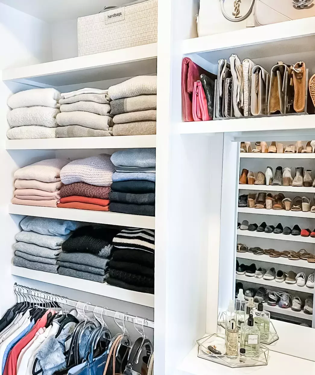 27 Brilliant Small Closet Organization Ideas That Actually Work Fold Clothes Properly