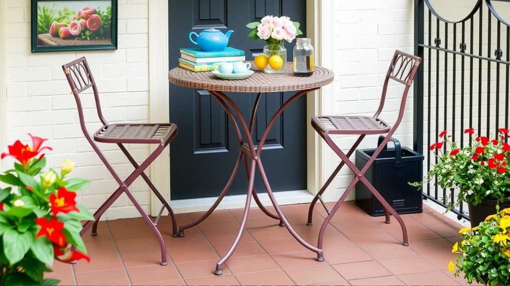 Foldable Bistro Dining Set