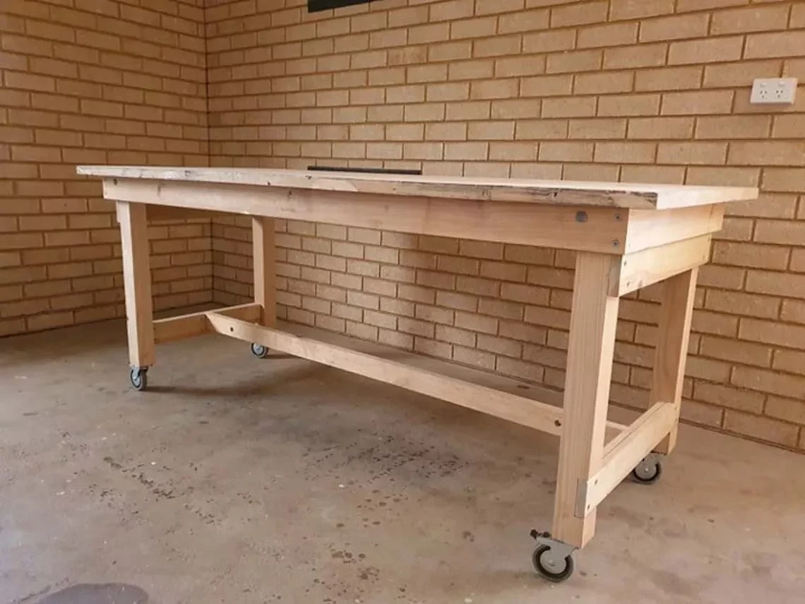 15 Brilliant Garage Workstation Ideas That Transform Your Space Folding, Wall Mountable Workbench