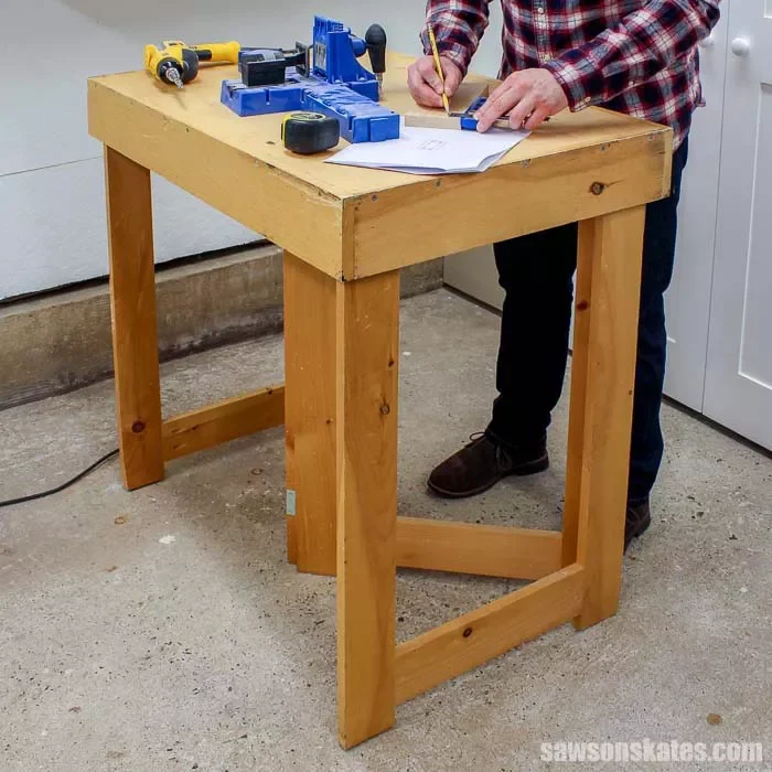 15 Brilliant Garage Workstation Ideas That Transform Your Space Folding Workbench