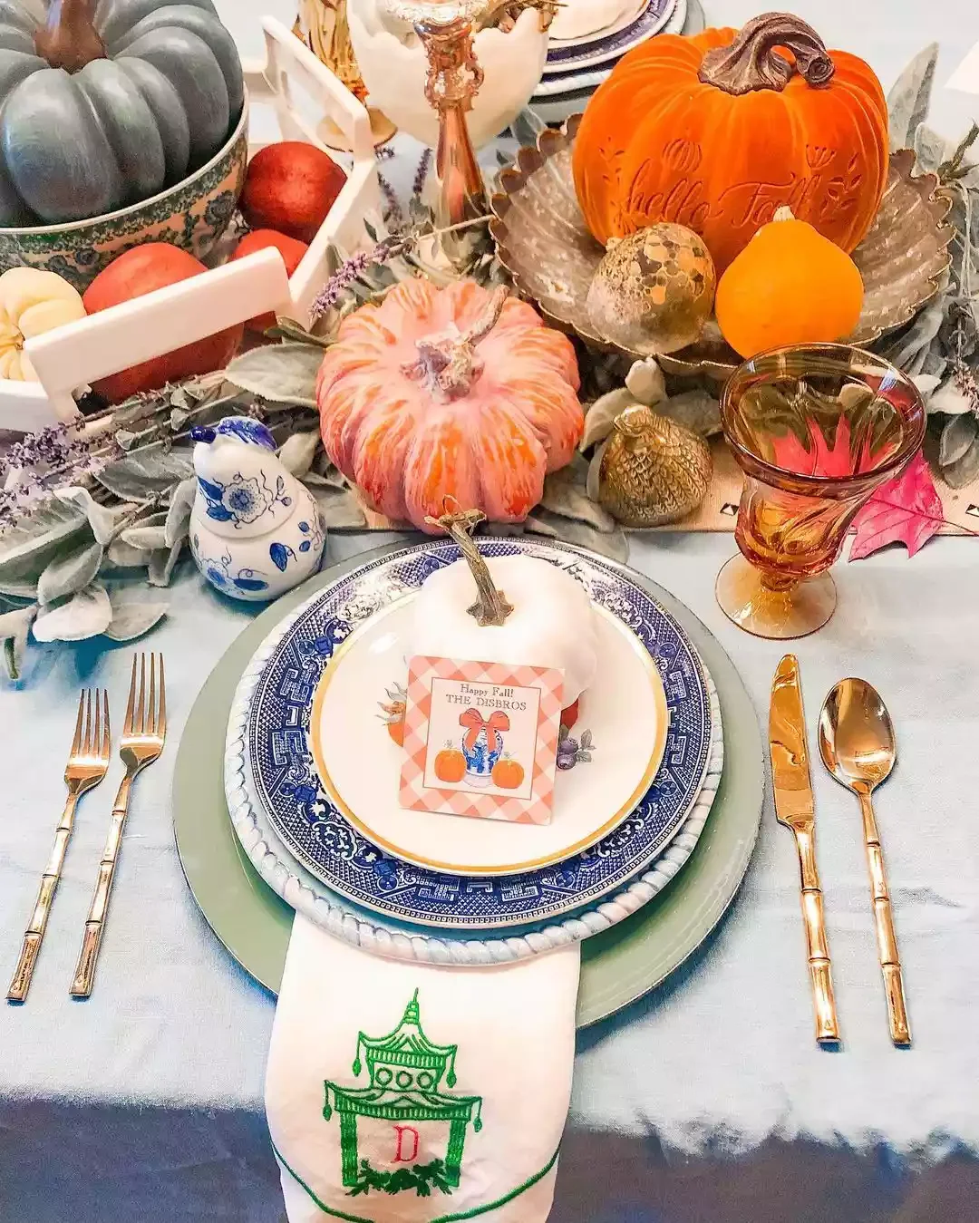 62 Stunning Thanksgiving Table Ideas That Will Wow Your Guests 9 Formal Thanksgiving China
