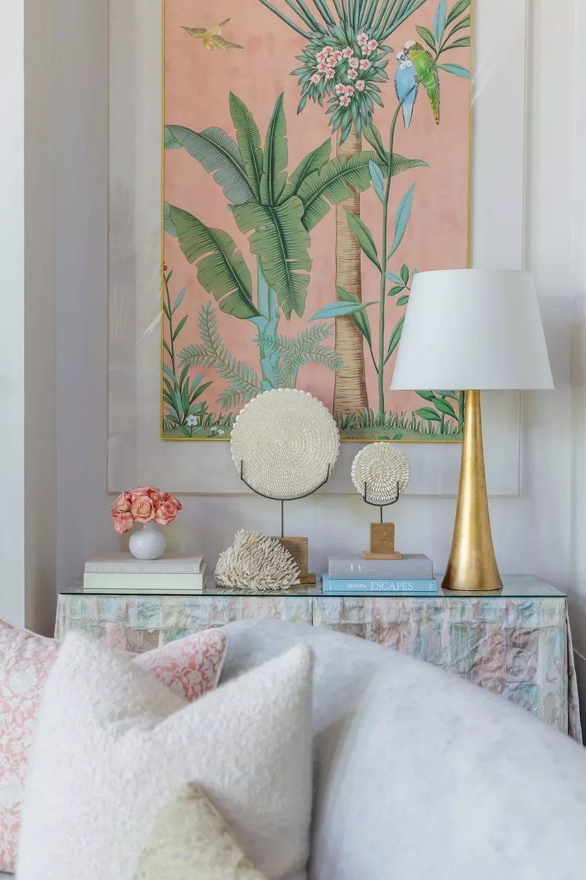 22 Beautiful Ways to Bring Botanical Prints Into Your Home Design 6 Frame a Botanical Print or Textile