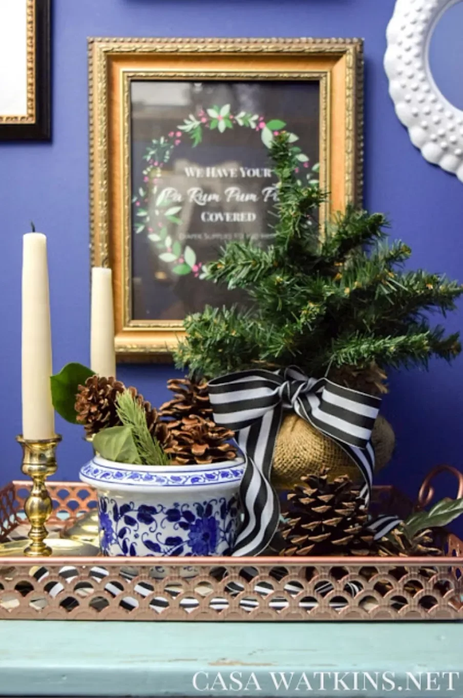 32 Christmas Bathroom Ideas That Create a Holiday Wonderland Frame a Christmas Message