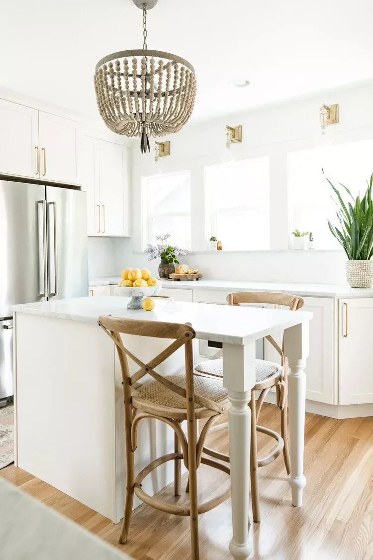 59 Timeless White Kitchen Design Ideas That Never Go Out of Style French Country Accents