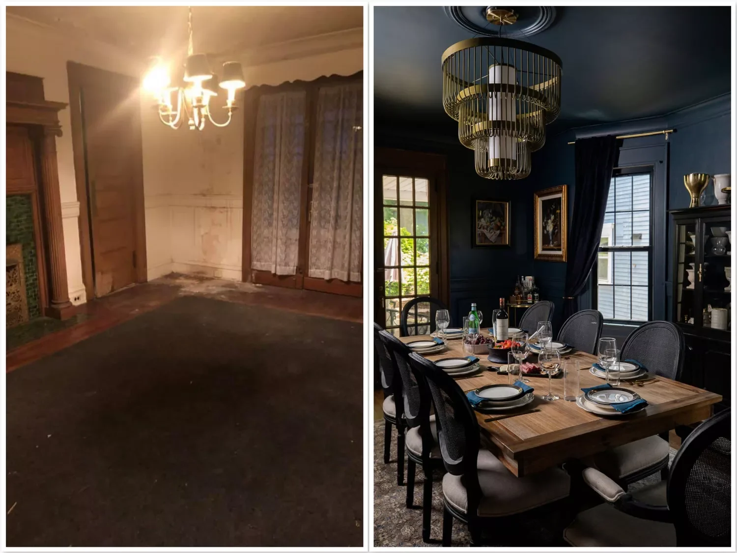 40 Stunning Black Dining Room Ideas to Transform Your Space 5 Freshen Up Dingy Walls