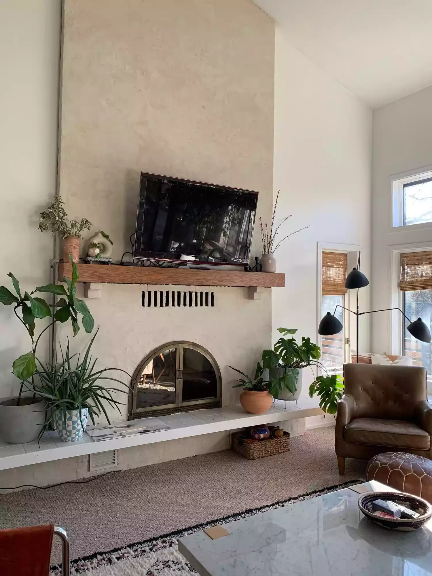 20 Creative DIY Fake Fireplace Projects You Can Build This Weekend 6 From Brick to Grout
