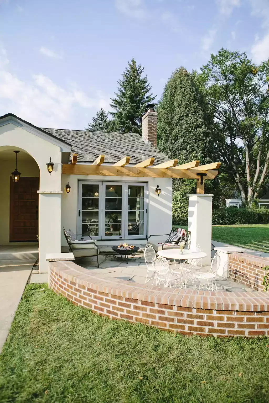 Front Flagstone Patio