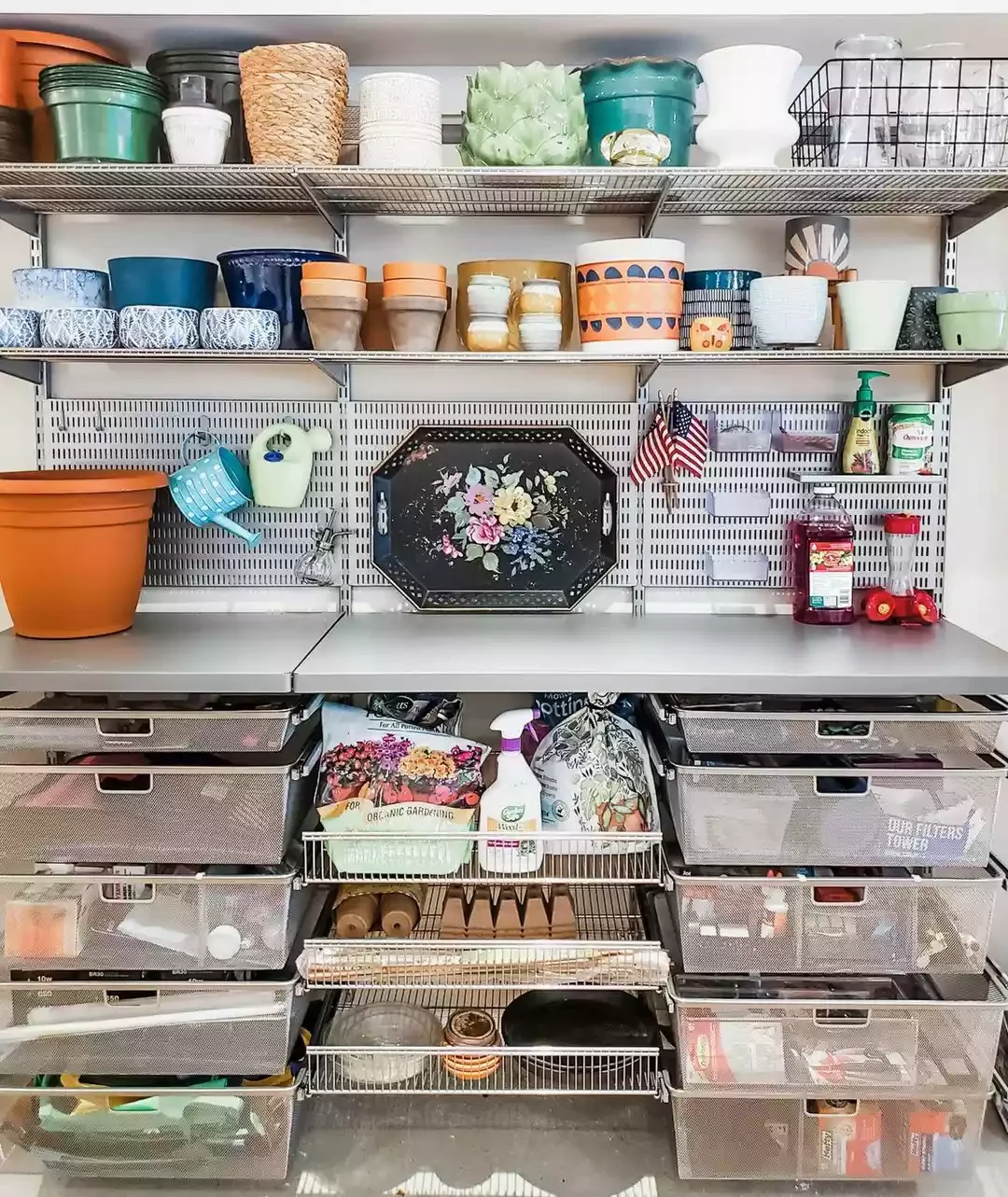 52 Creative DIY Garage Organization Ideas That Transform Your Space Gardening Station