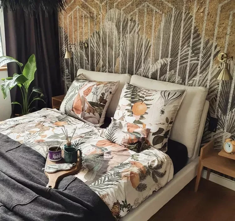 27 Stunning DIY Geometric Wall Ideas That Will Transform Your Space 13 Geometric and Floral