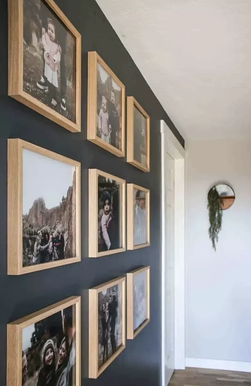 31 Creative Photo Wall Ideas to Transform Your Home 27 Get Contemporary