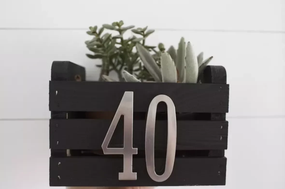 40 Creative House Number Ideas That Will Transform Your Home's Curb Appeal Get Crafting