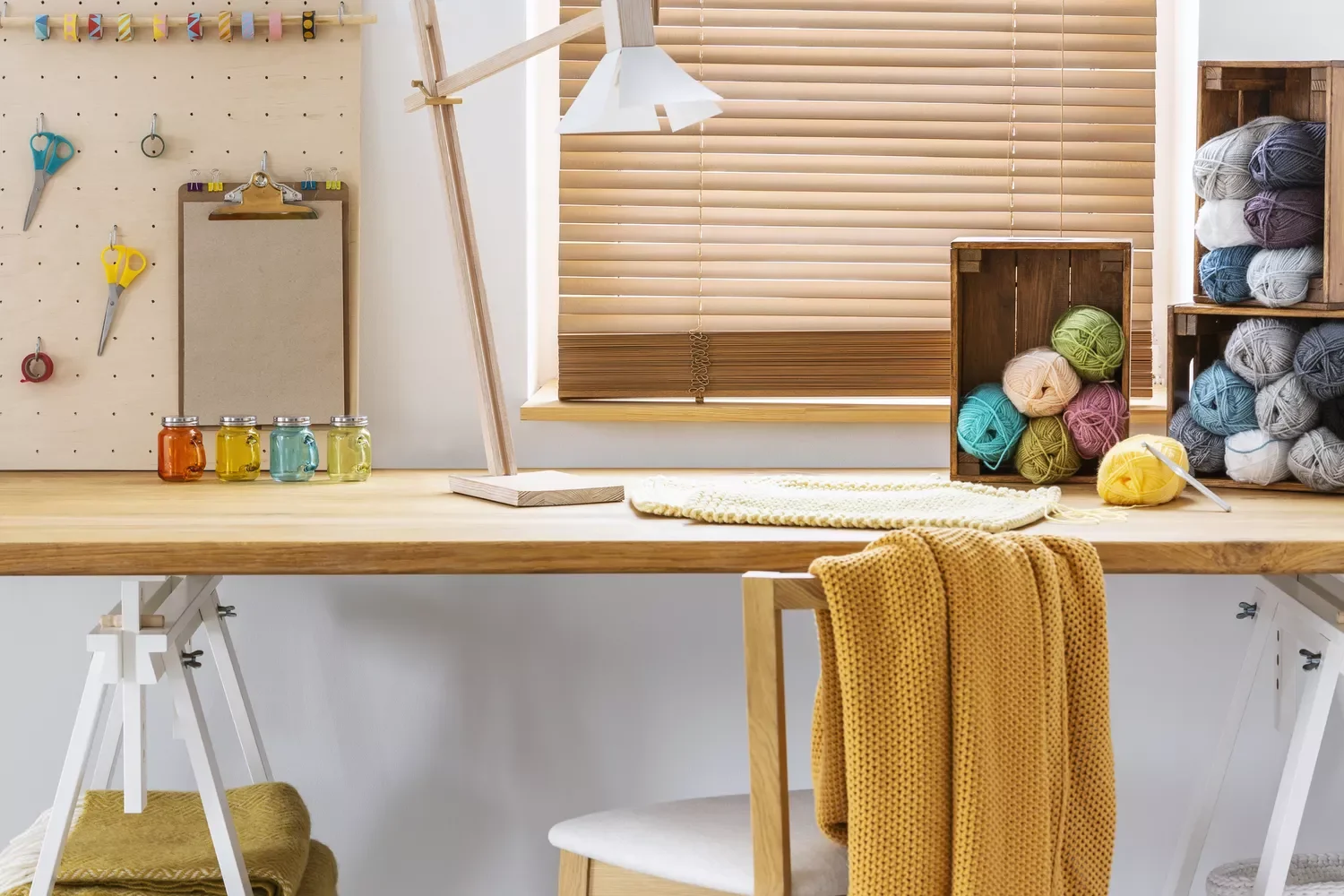 25 Brilliant Small Craft Room Ideas That Will Spark Your Creative Fire Get Creative With Storage Solutions
