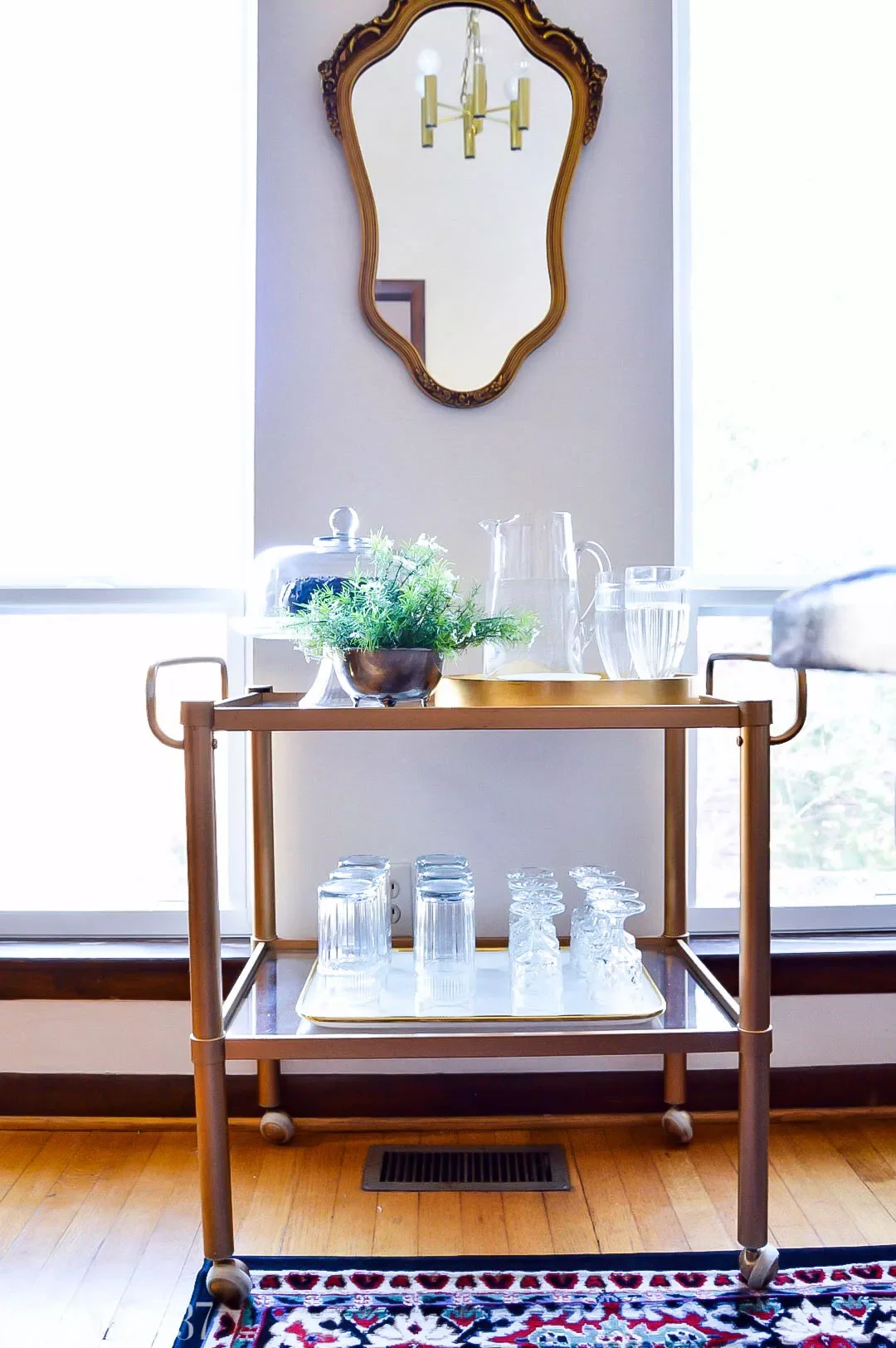 33 Stylish Bar Cart Ideas That'll Transform Your Home Entertainment Game 2 Get Ready for Guests