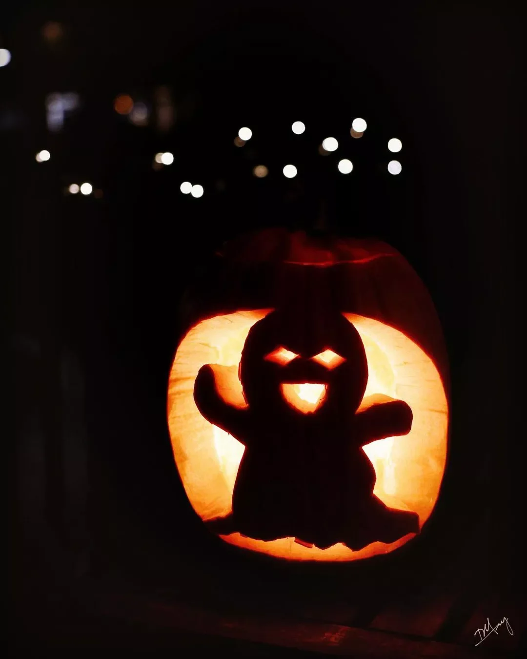 77 Creative Pumpkin Carving Ideas That'll Transform Your Fall Decorating Game 55 Ghost Pumpkin