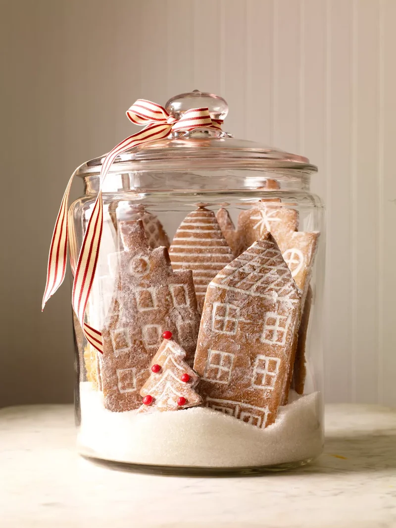 Gingerbread House Christmas Centerpiece