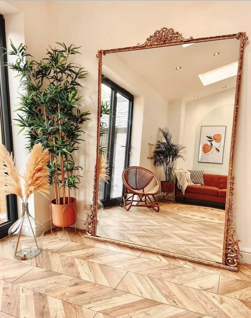 26 Creative DIY Mirror Frame Projects That Will Transform Your Space Give an Upcycled Gym Mirror New Life