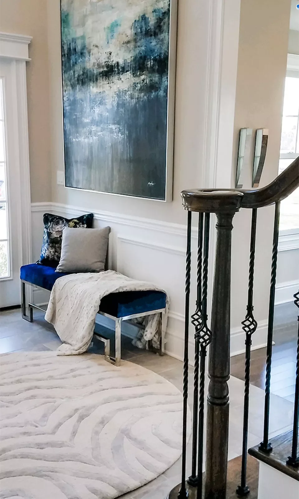 25 Stunning Entryway Rug Ideas That Create Unforgettable First Impressions 21 Glam It Up