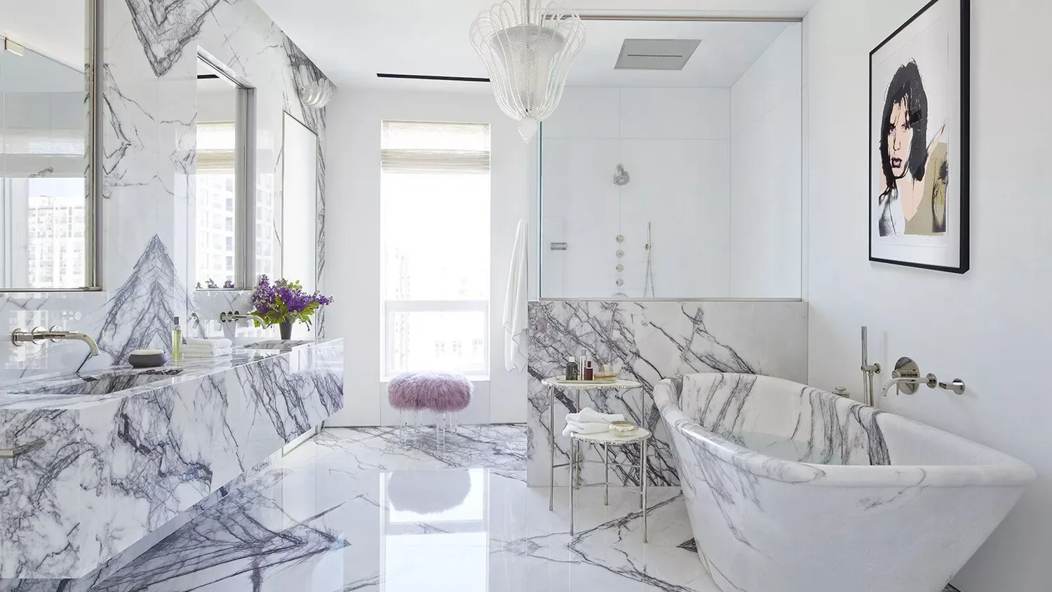 68 Stunning Bathroom Designs That Will Make You Never Want to Leave 3 Glam It Up