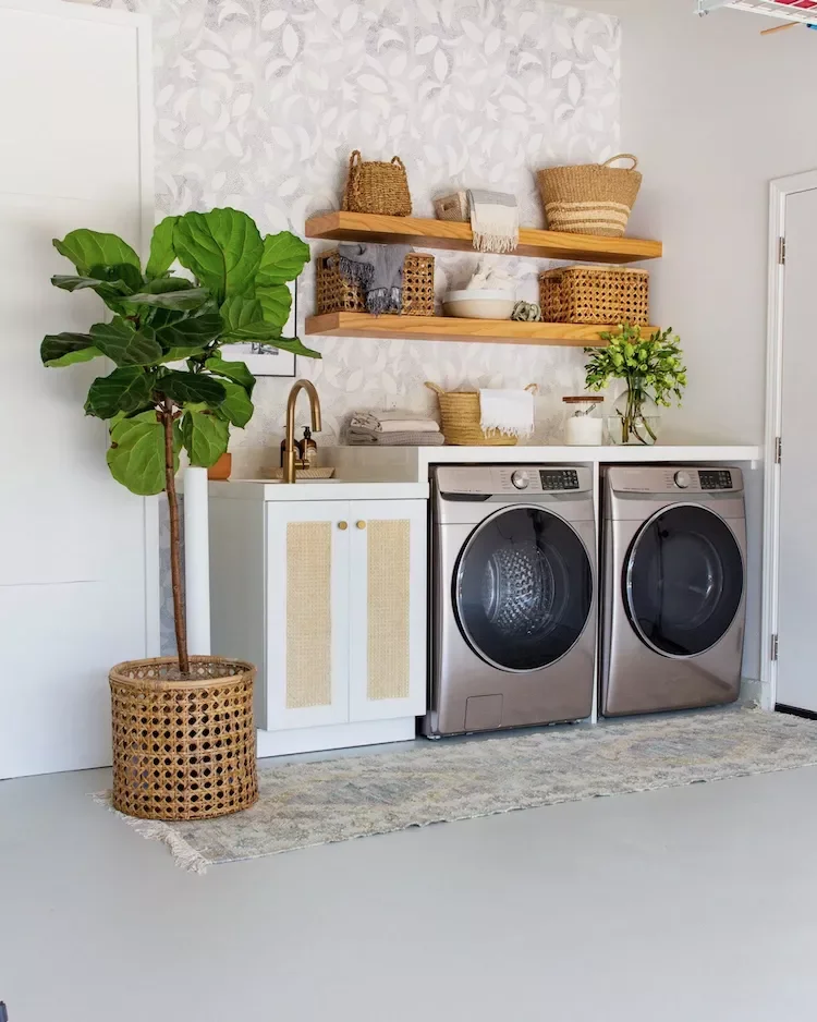 57 Creative Laundry Room Ideas That'll Make You Actually Enjoy Doing Chores Glam Up the Garage