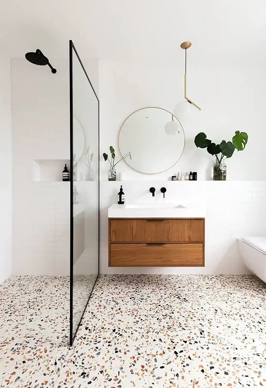 30 Stunning Bathroom Door Designs That Will Transform Your Space 21 Glass Door