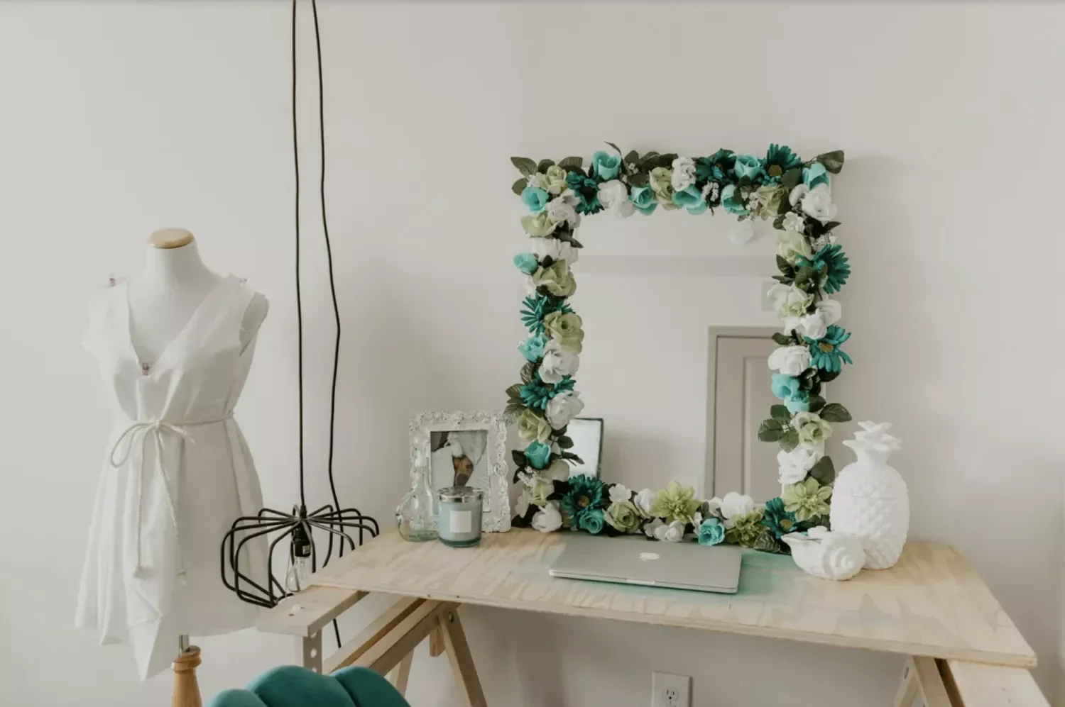 26 Creative DIY Mirror Frame Projects That Will Transform Your Space Glue Together a DIY Flower Mirror