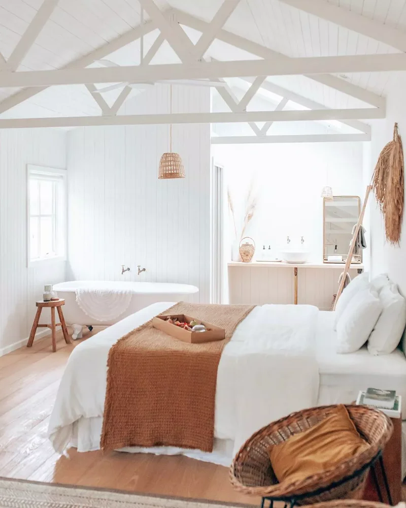 40 Modern Bedroom Ideas That Will Wake Up Your Space 37 Go Against the Grain